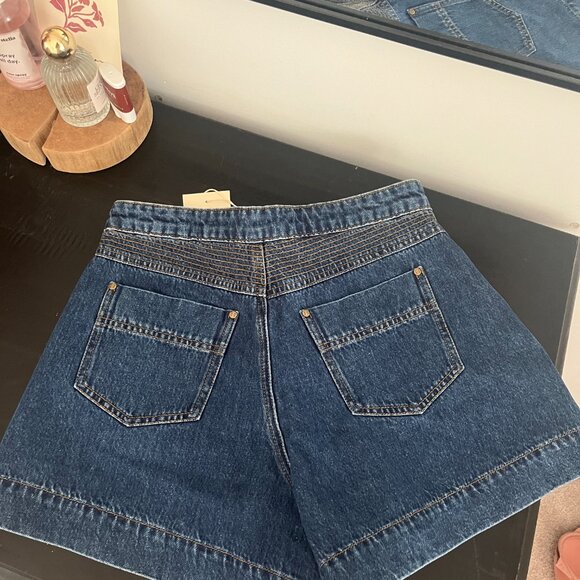 Kivari Celene Denim Short - Indigo NWT - Picture 10 of 10